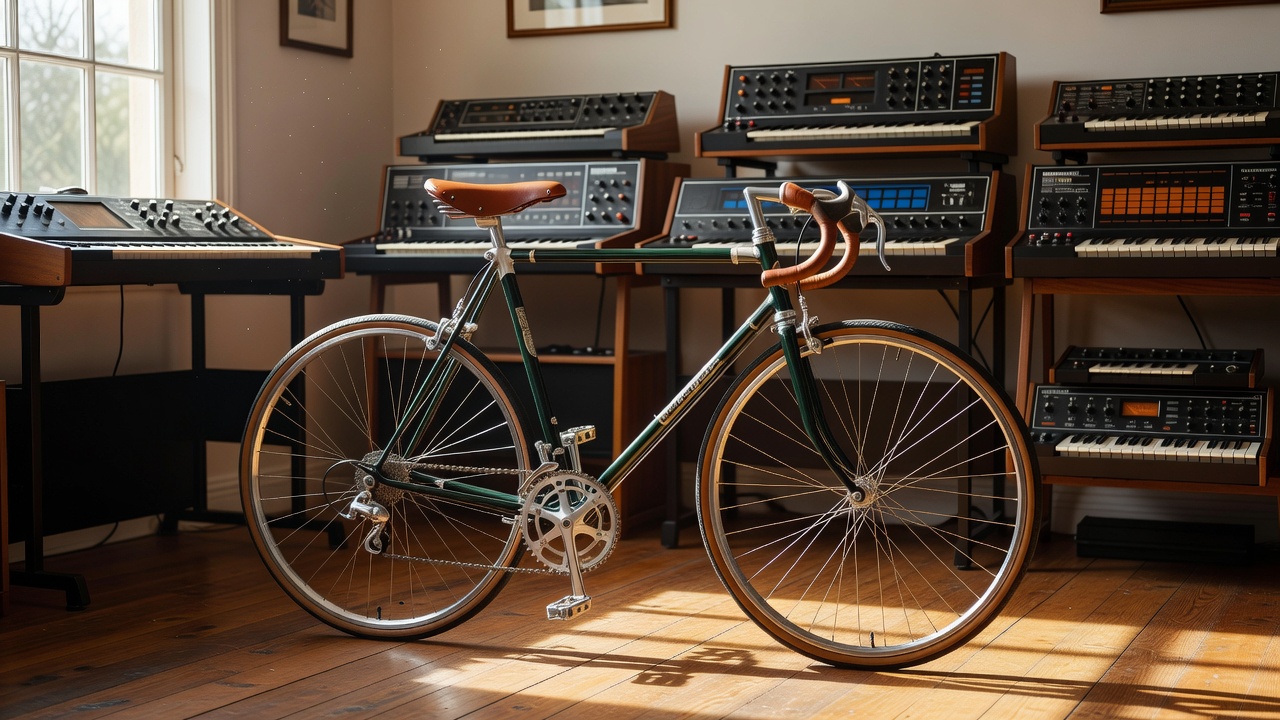 Synth historian Oli Freke will spend big on a good bicycle