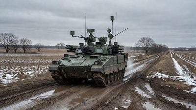 The first American autonomous ground vehicles are fighting in Ukraine